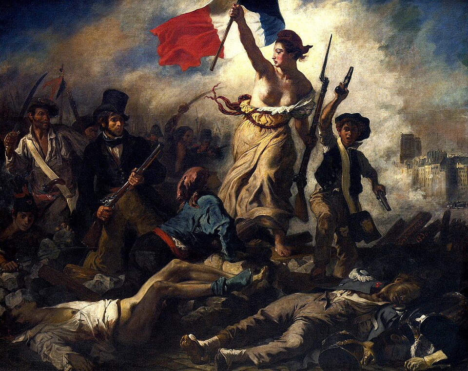 Liberty leads the people